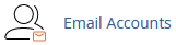 The Email Accounts icon in the Email section of the cPanel Jupiter interface