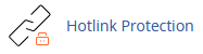 The Hotlink Protection icon in the Security section of the cPanel interface