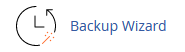The Backup Wizard icon in the Files section of cPanel
