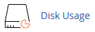 Disk Usage icon in the cPanel Files section