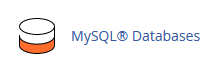 The MySQL Databases icon in the Databases section of cPanel