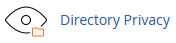 Directory Privacy icon in the Files section of cPanel
