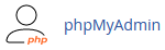 The phpMyAdmin icon in the Databases section of the hosting control panel