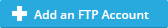 Add an FTP Account button on the Plesk FTP Access page