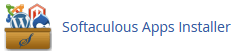 The Softaculous Apps Installer icon in the Software section of cPanel